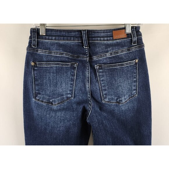 Judy Blue Jeans Womens 5/27 Blue Slim Fit JB82428DK (27x29) - Picture 9 of 11